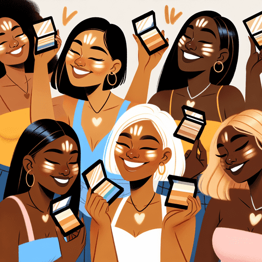 9. Tampil Berkilau dengan Highlighter: Memahami Perbedaan Berdasarkan Warna Kulit